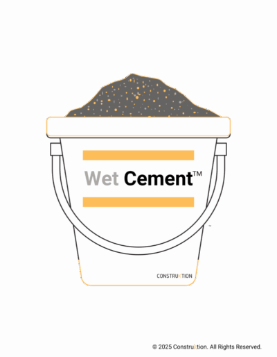 Wet Cement™ logo
